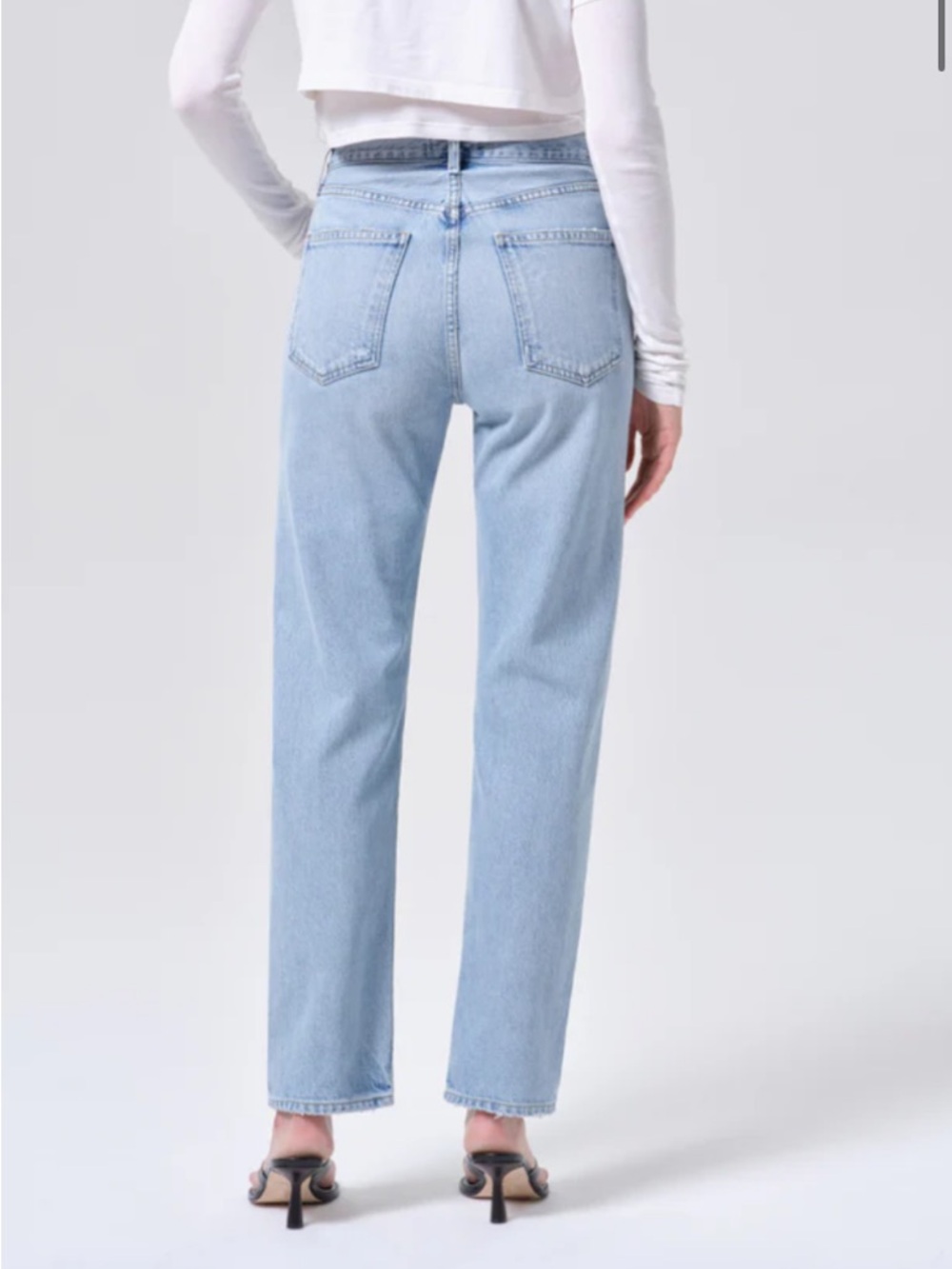AGOLDE 90’s Pintch High-Rise Straight Jeans - Size: 25 - Picture 2 of 9